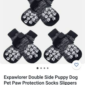 NWT Expawlorer Dog Socks/Slippers